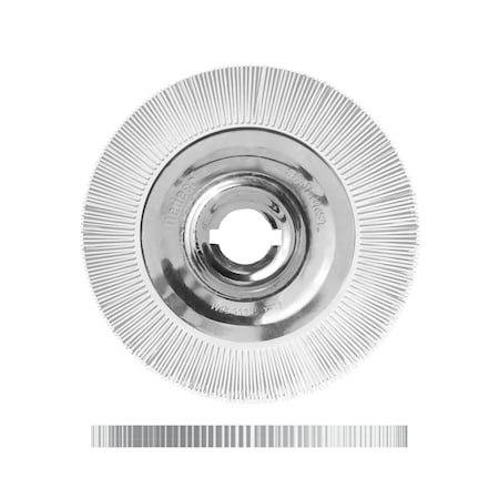 Dedeco SUNBURST 10" X 1" TS WHITE 120 GRIT (A/O) 1/UNIT 1395